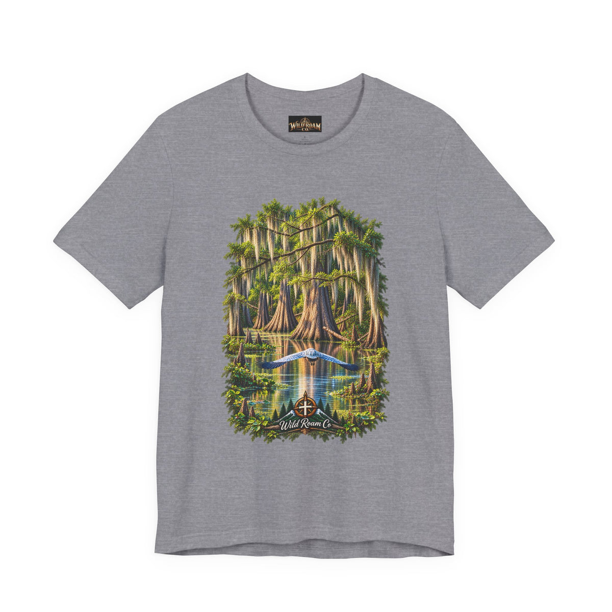 Wild Roam Co Unisex Tee-- Isaiah 40:31 Bayou Bird