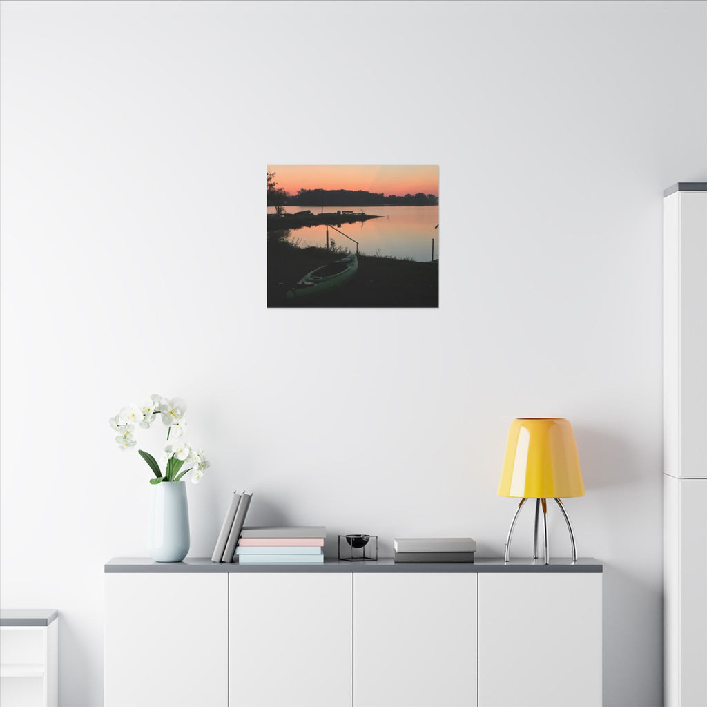 Evening Reflections – Original Nature Photography Canvas | Wild Roam Co.