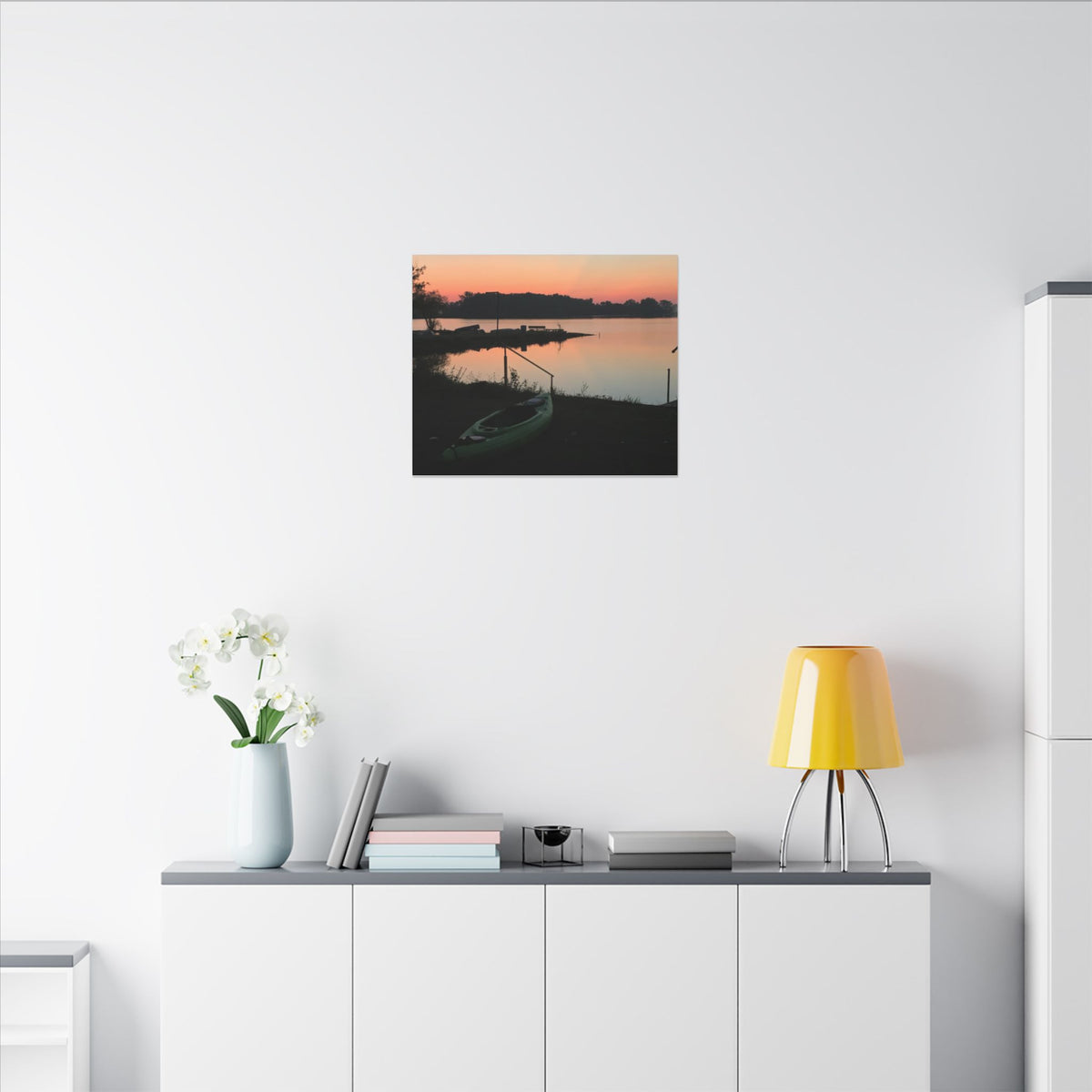 Evening Reflections – Original Nature Photography Canvas | Wild Roam Co.