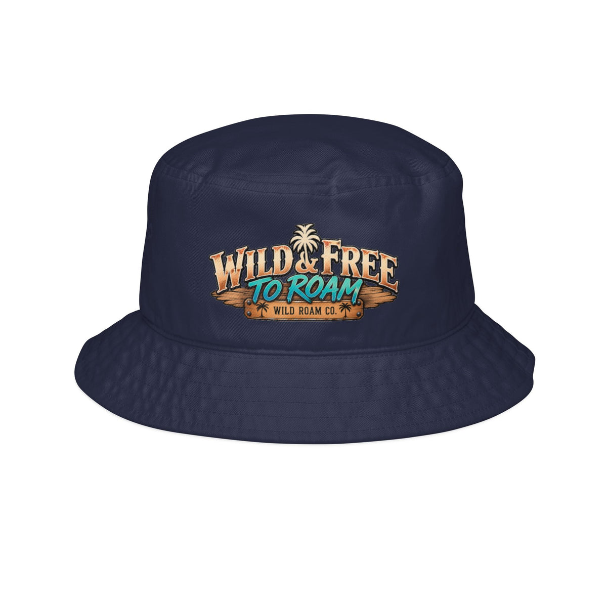 Wild & Free To Roam Bucket Hat — Adventure Beach Sun Hat