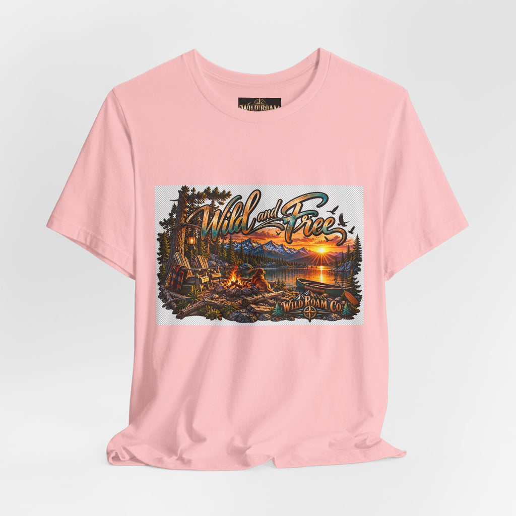Wild & Free Campfire Sunset Tee