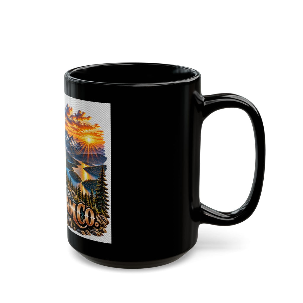 Wild Roam Co. Scenic Peak Mug — Couples Mountain Adventure Coffee Cup