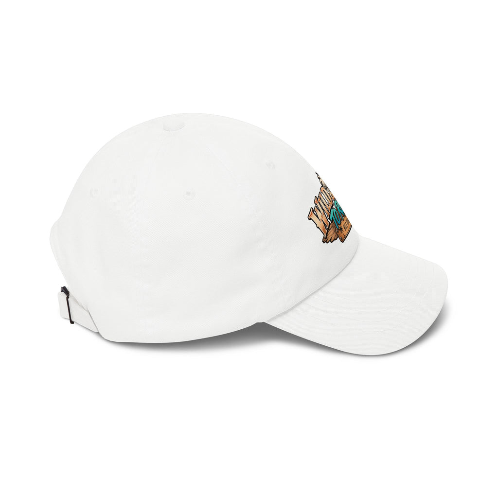 Dad Cap - "Wild & Free to Roam" Embroidered Outdoor Adventure Hat