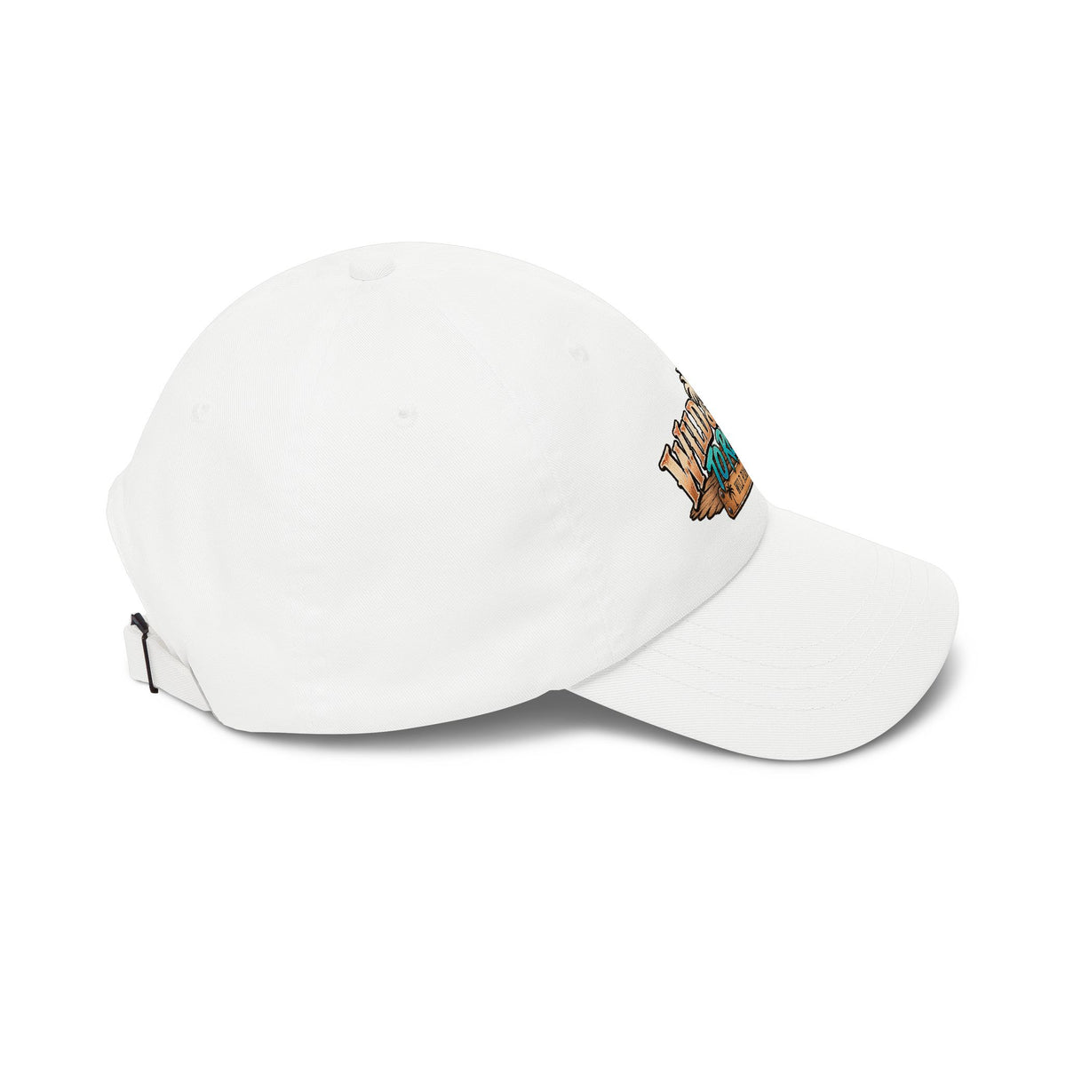 Dad Cap - "Wild & Free to Roam" Embroidered Outdoor Adventure Hat