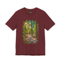 Wild Roam Co Unisex Tee-Psalms 119:105 Nature Path
