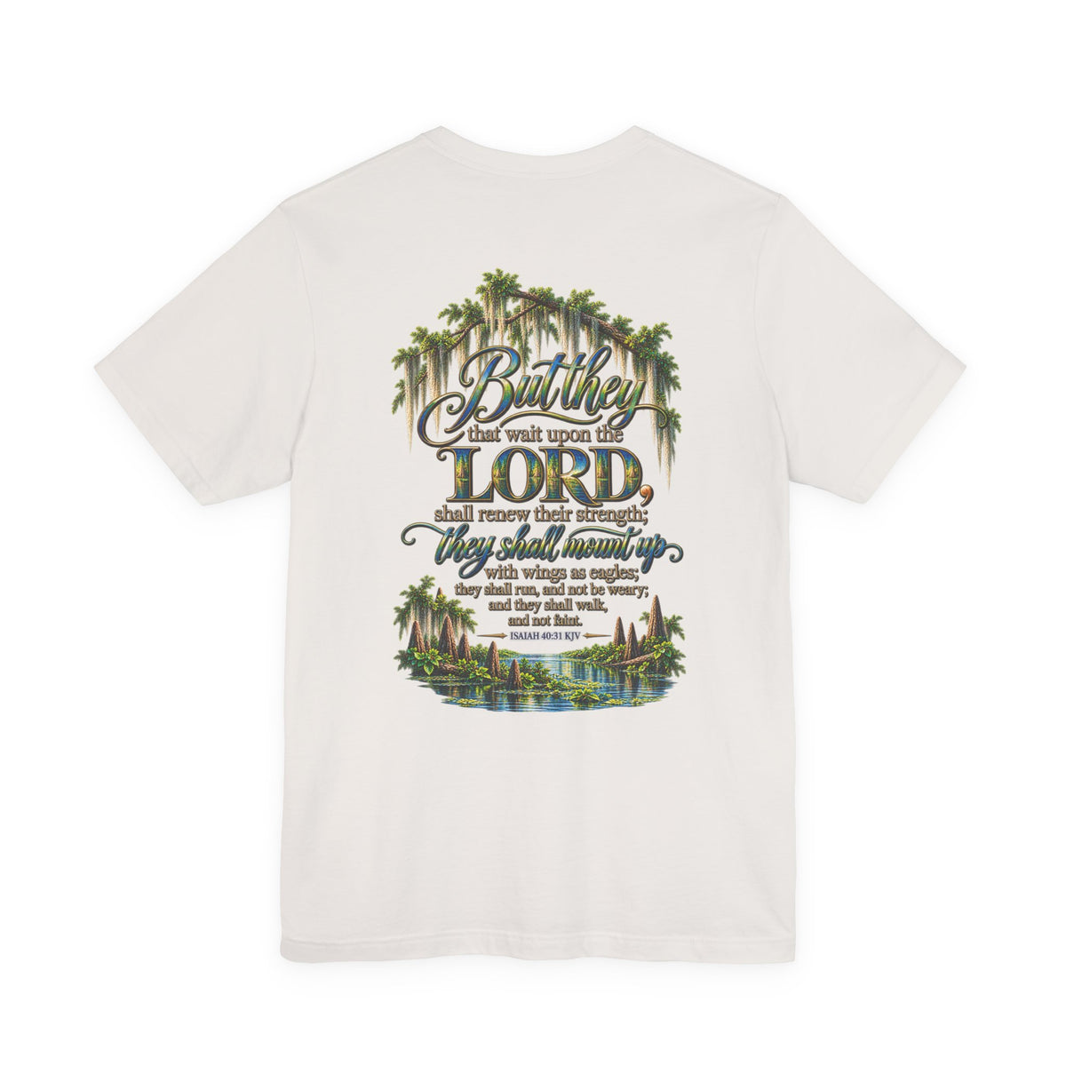 Wild Roam Co Unisex Tee-- Isaiah 40:31 Bayou Bird