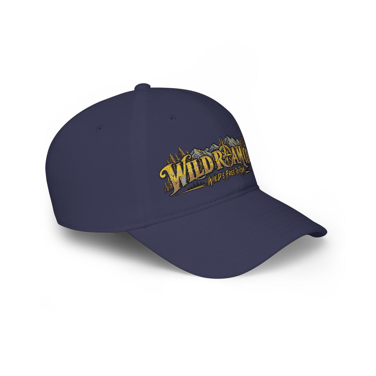 Wild Dream Co. Embroidered Baseball Cap — Adventure Logo Low Profile Hat