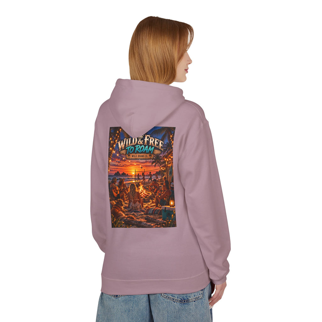 Wild & Free to Roam Hoodie — Sunset Beach Party