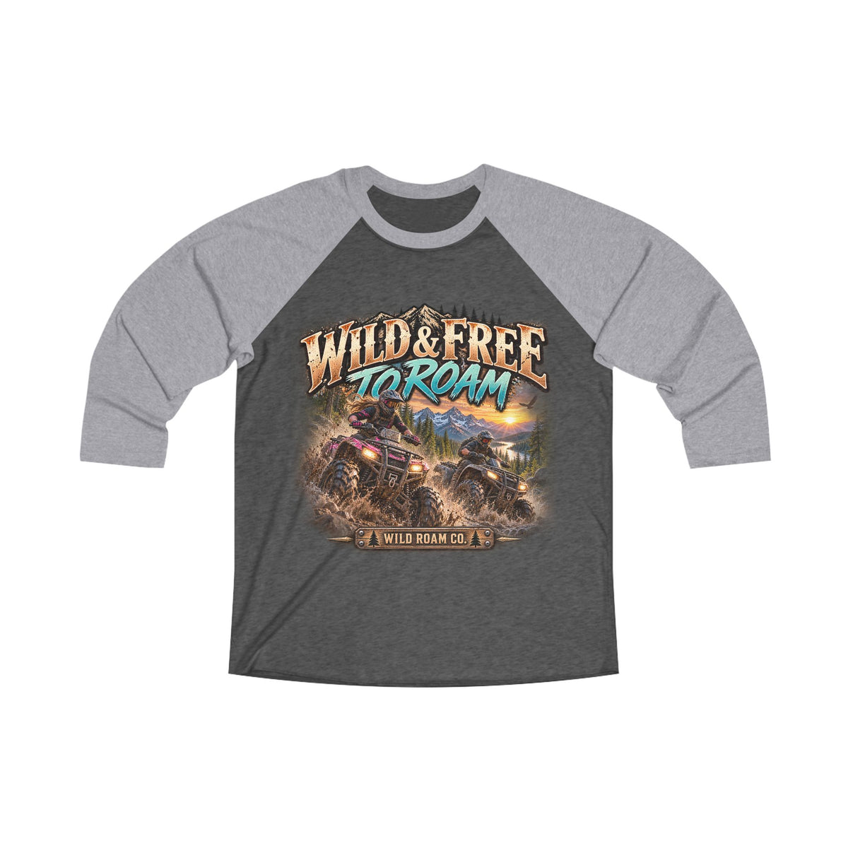 Wild & Free to Roam Raglan Tee
