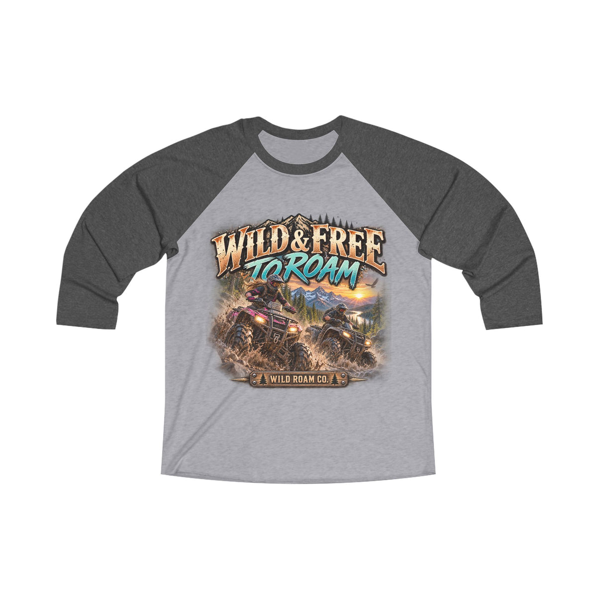 Wild & Free to Roam Raglan Tee