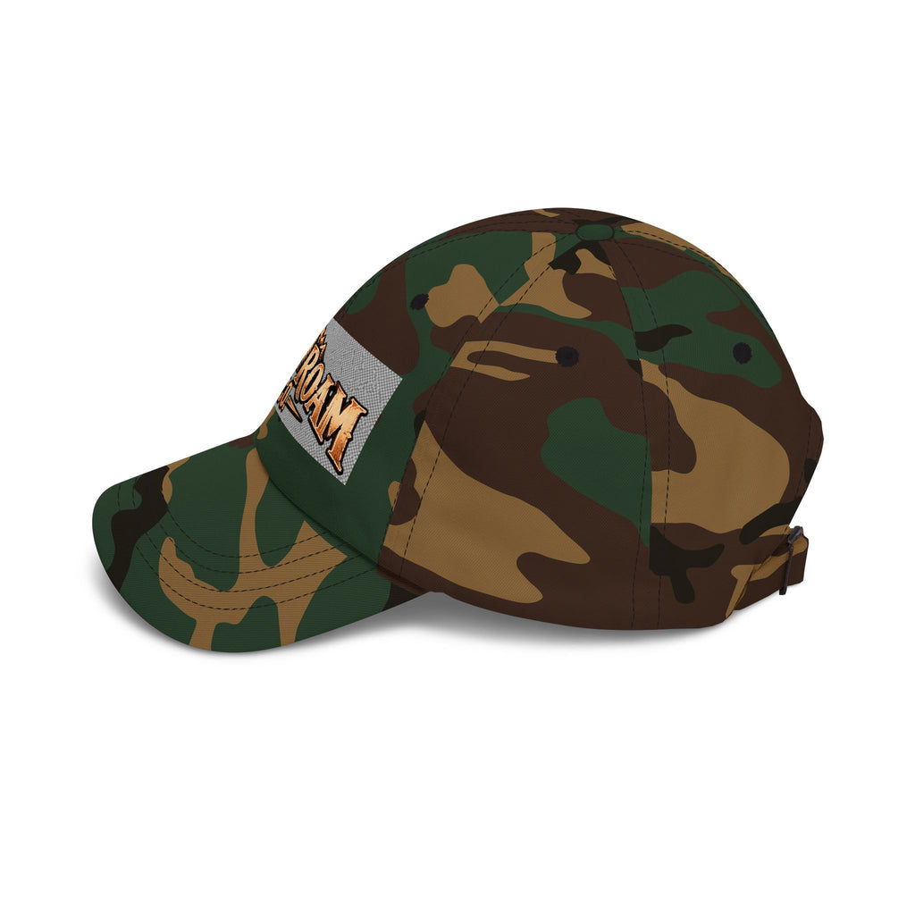 Wild Roam Co. Classic Dad Cap — Outdoor Adventure Embroidered Hat