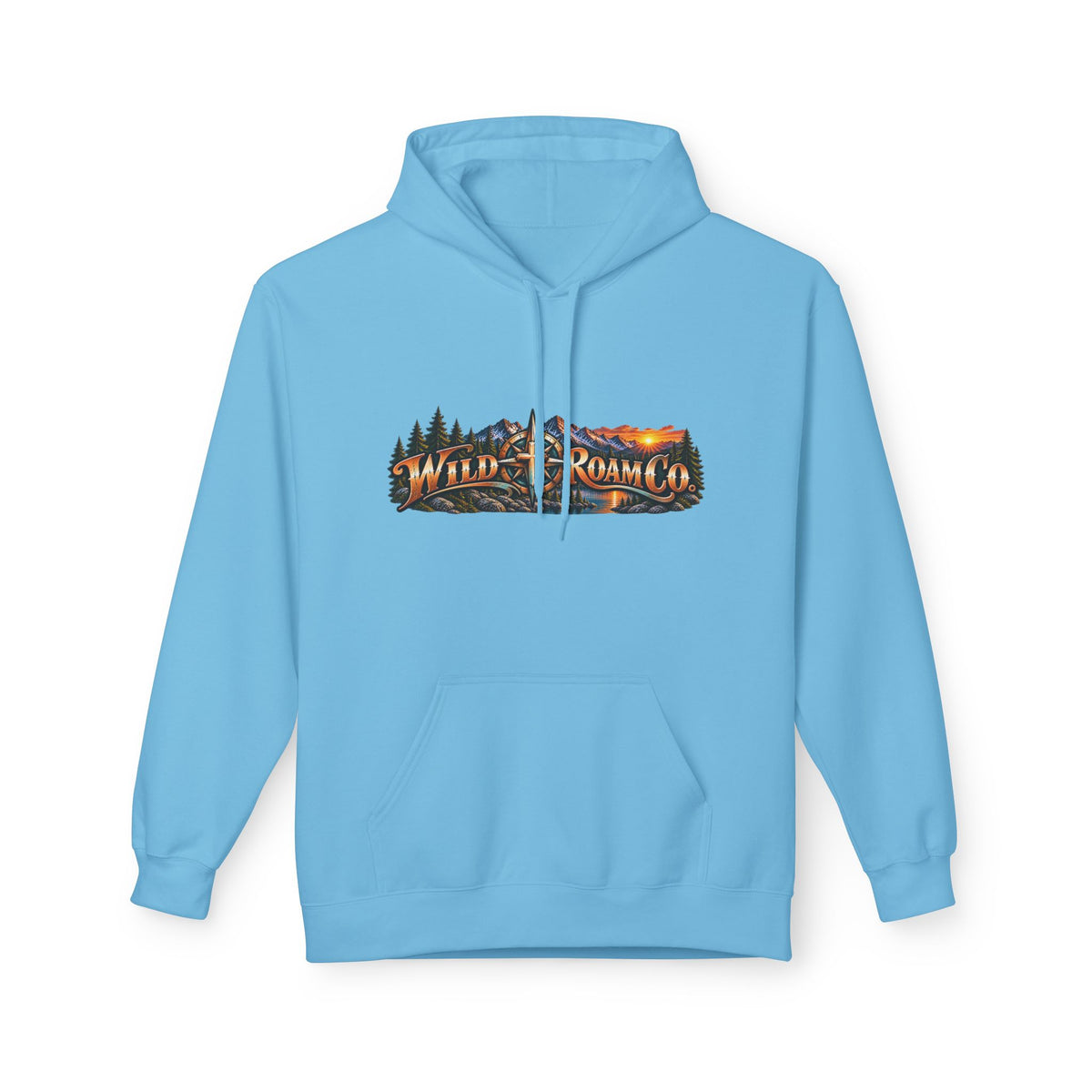 Wild & Free Hoodie — Wild & Free To Roam Bayou Adventure Graphic Pullover