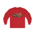 Long Sleeve Tee - "Wild + Roam Co." Faith Logo Sunset Graphic with Acts 13:47 Scripture Back