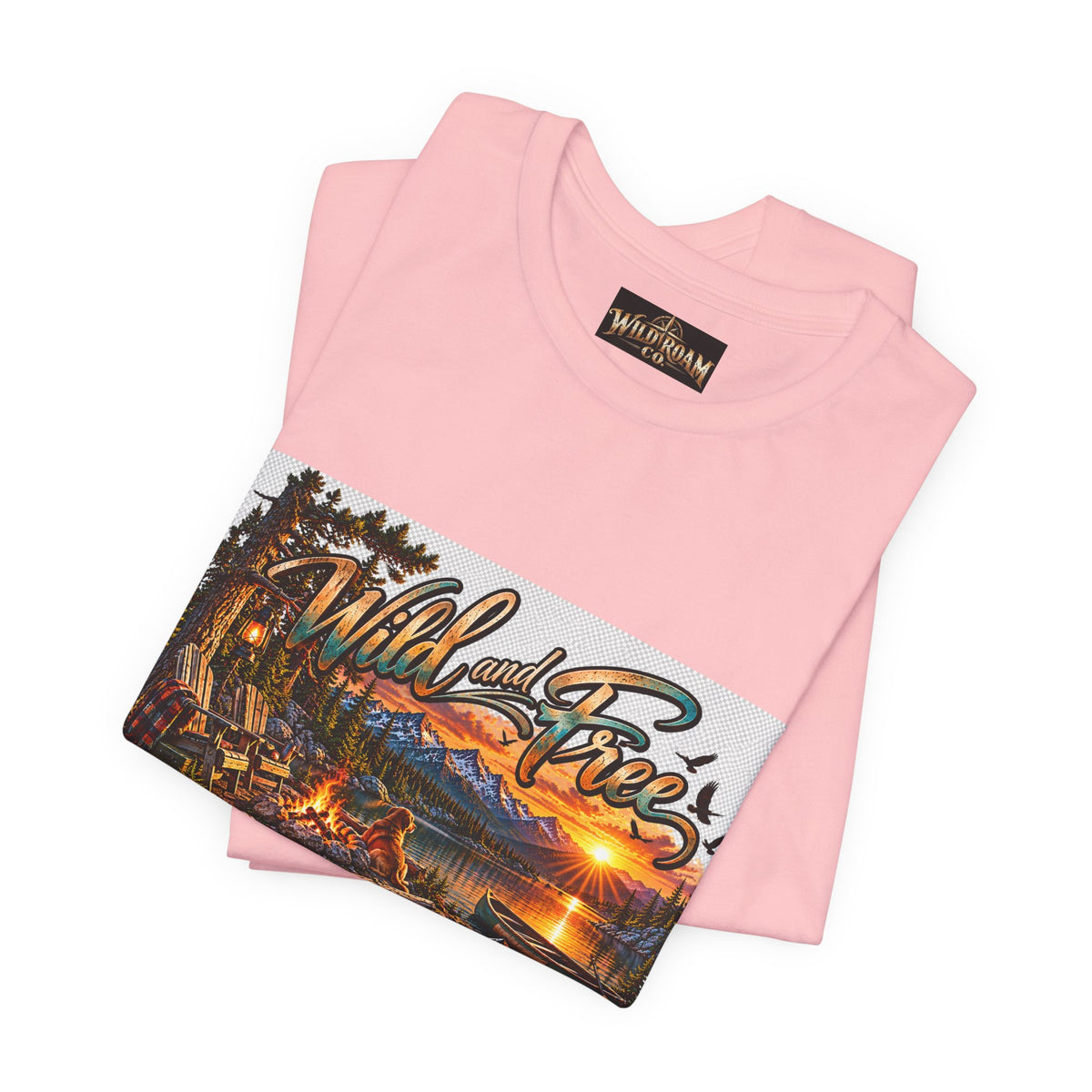 Wild & Free Campfire Sunset Tee