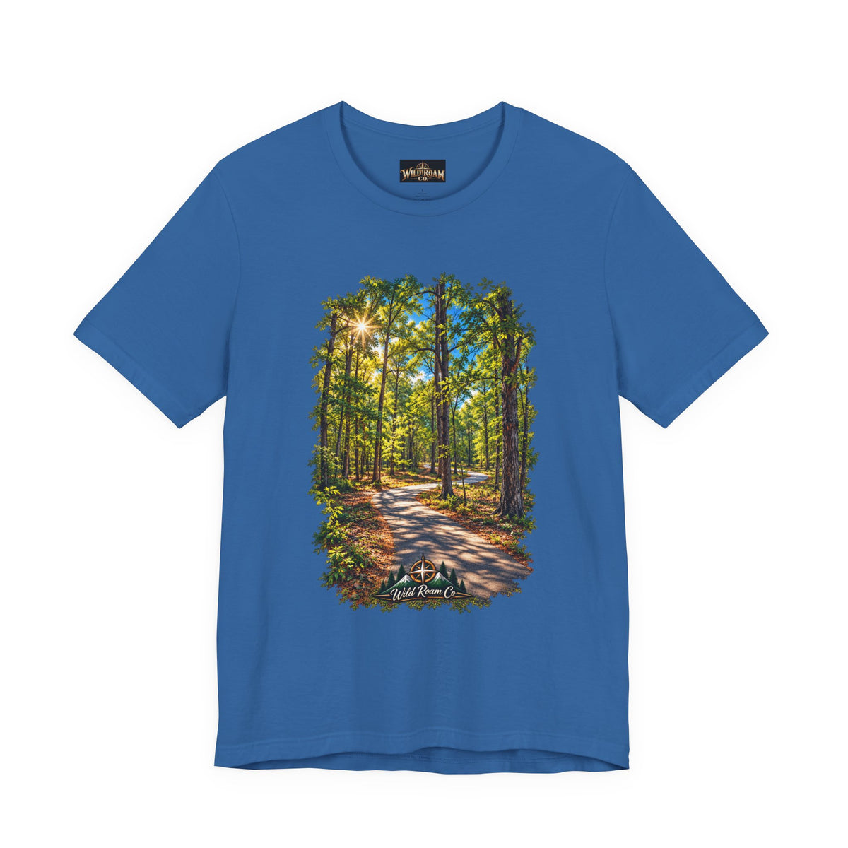 Wild Roam Co Unisex Tee-Psalms 119:105 Nature Path
