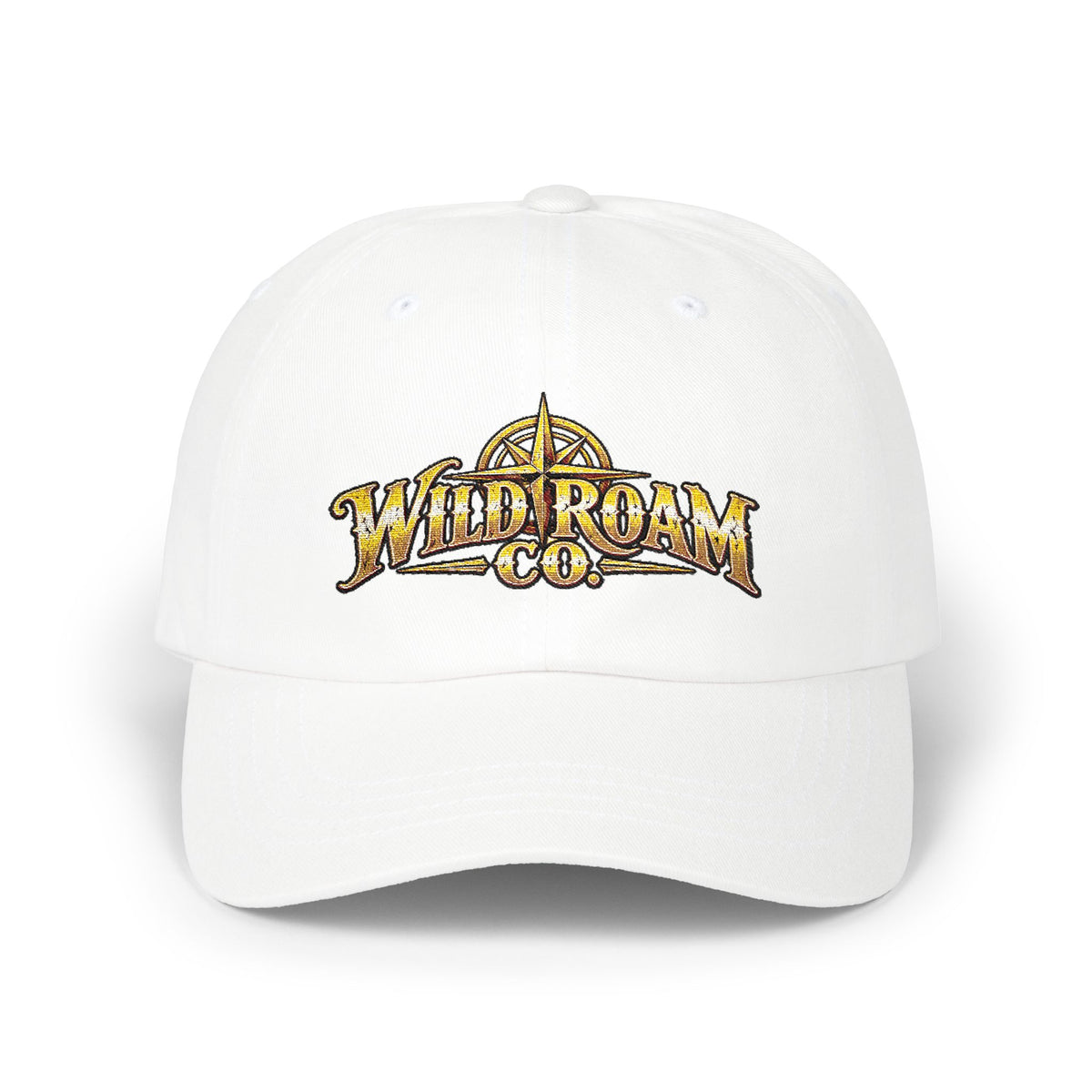 Dad Cap — Wild Roam Co. Embroidered Compass Logo Hat