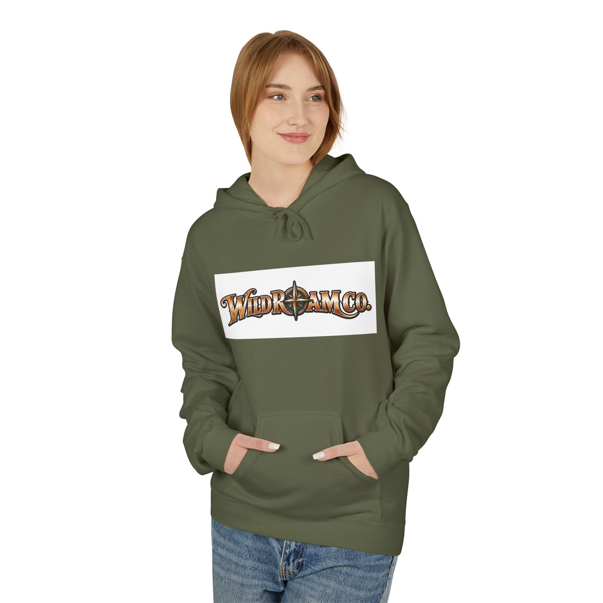Wild & Free Hoodie — "Wild & Free to Roam" Ducks Graphic Pullover