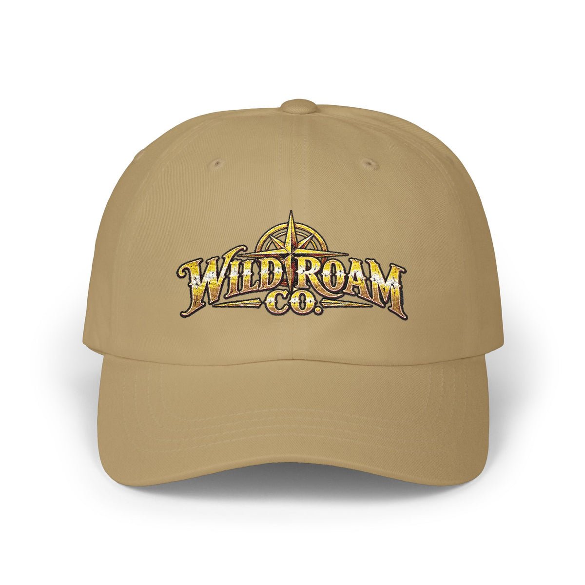 Dad Cap — Wild Roam Co. Embroidered Compass Logo Hat