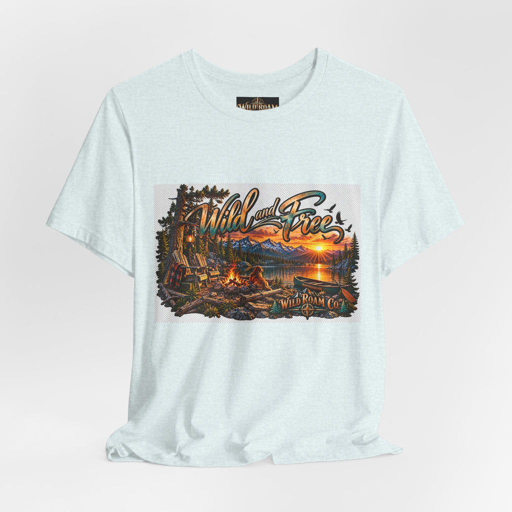 Wild & Free Campfire Sunset Tee