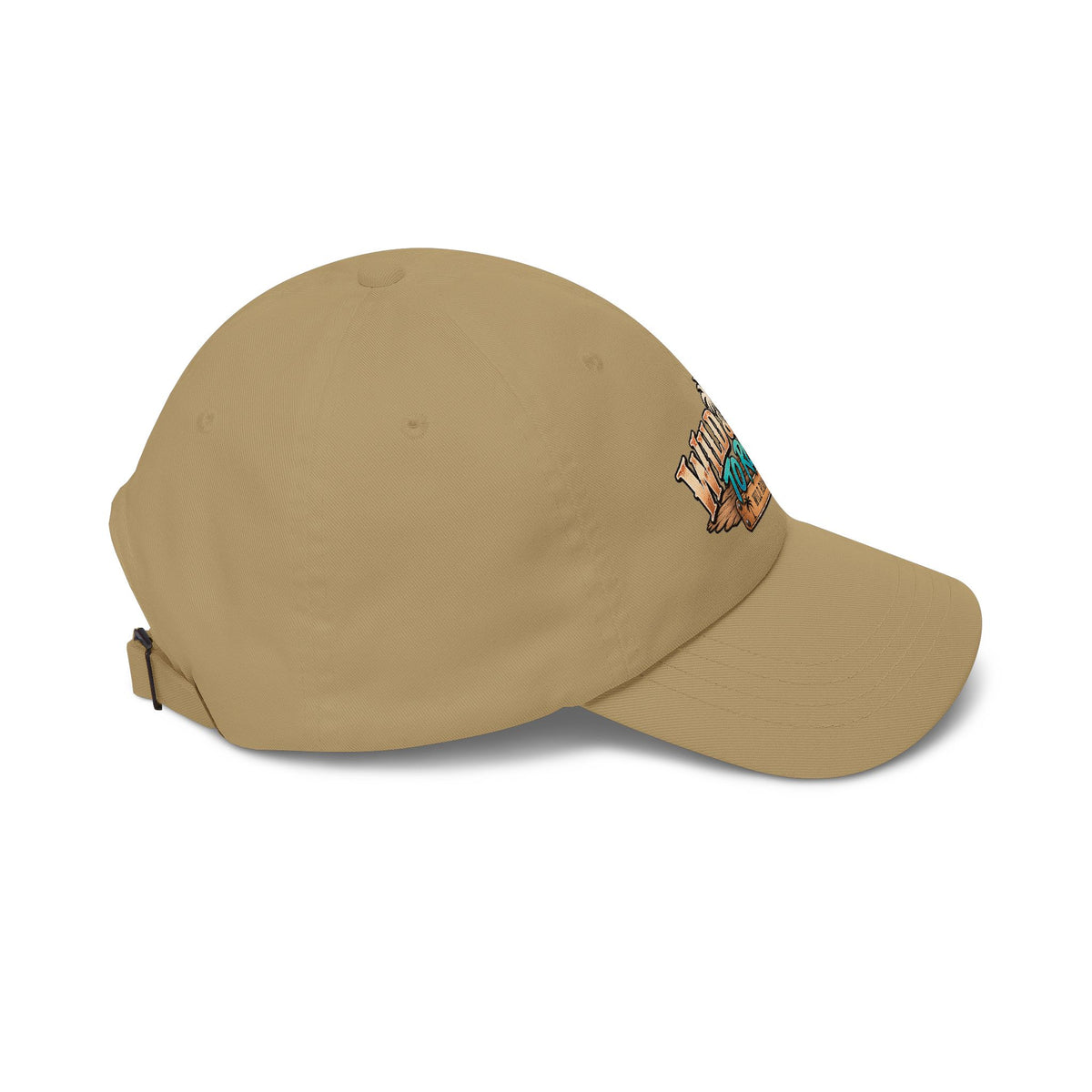 Dad Cap - "Wild & Free to Roam" Embroidered Outdoor Adventure Hat