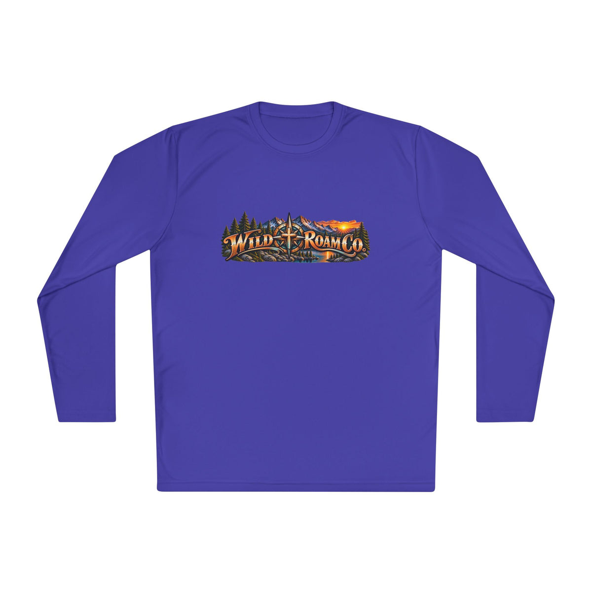 Men's Wild Roam Co. Faith Logo Scene Long Sleeve Tee