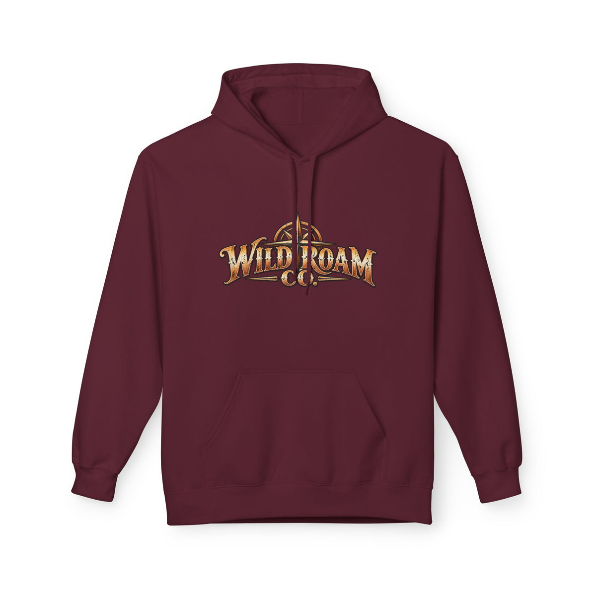 Wild Roam Co Hoodie-- Beach Bonfire Surf Graphic Hoodie