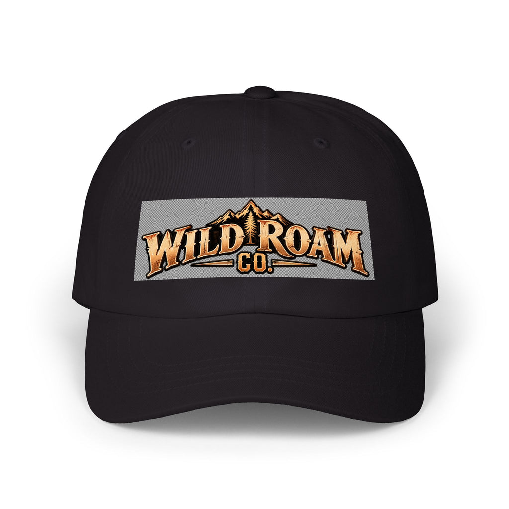 Wild Roam Co. Classic Dad Cap — Outdoor Adventure Embroidered Hat