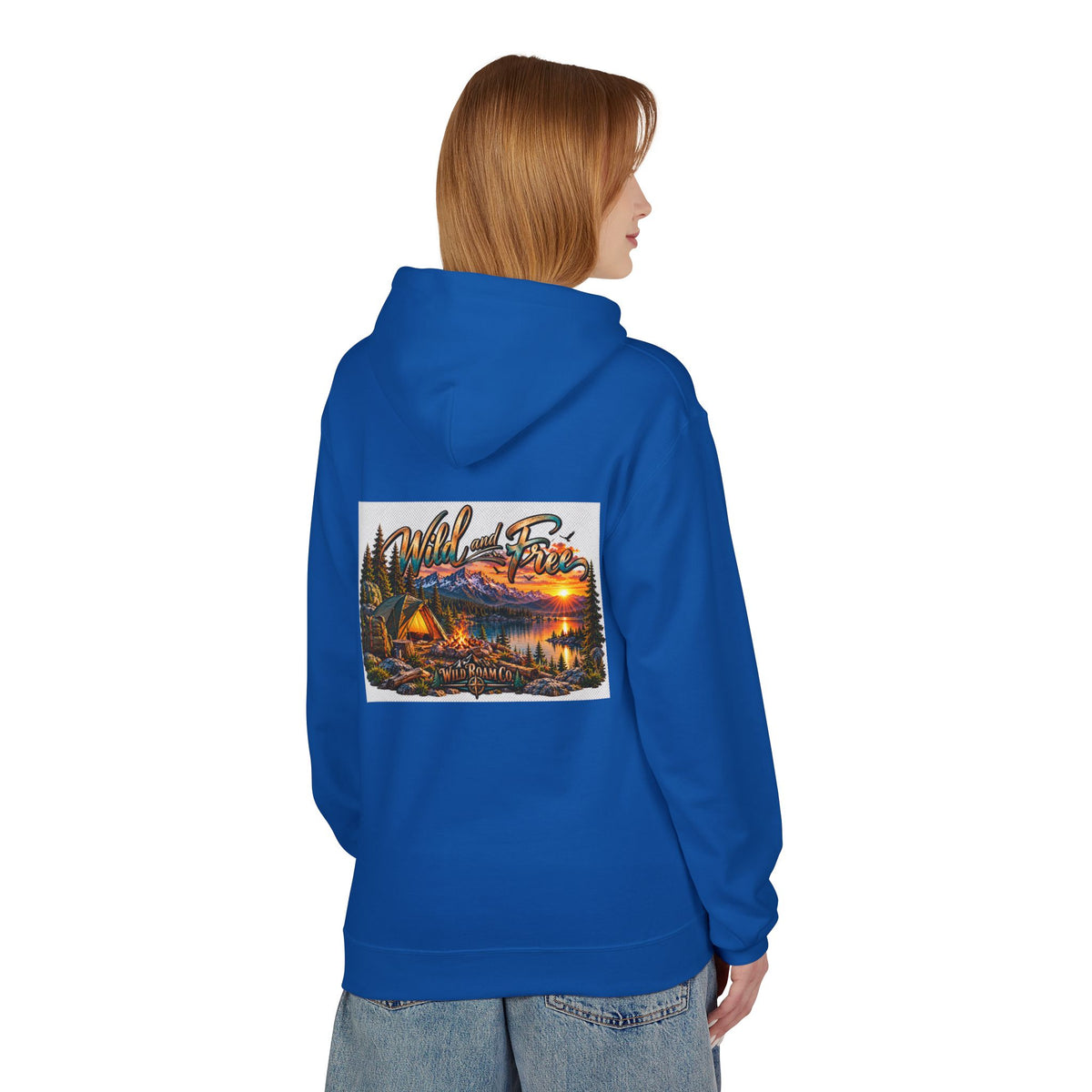 Wild Roam Co— "Wild & Free to Roam" Camping Graphic Hoodie