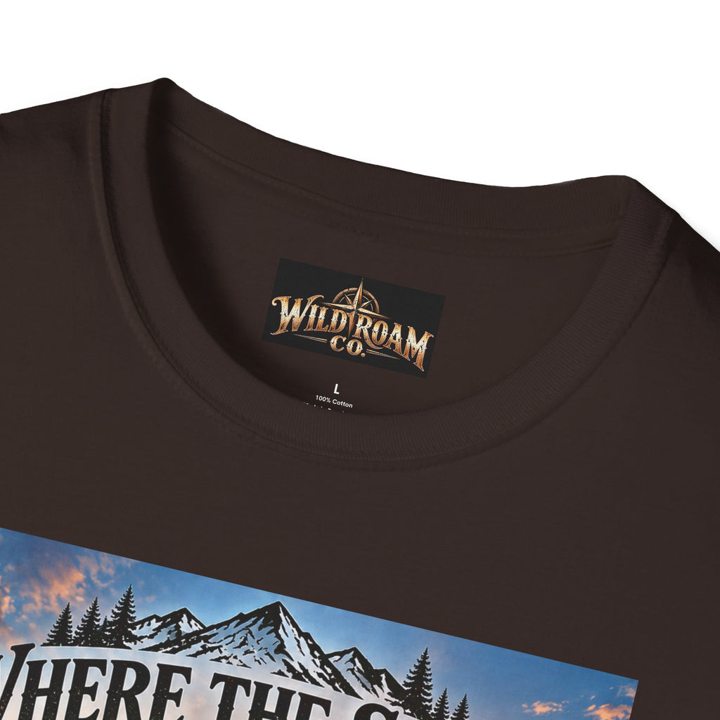 Men's Freedom Sunrise Christian T-Shirt – "Where the Spirit of the Lord is, there is Freedom"