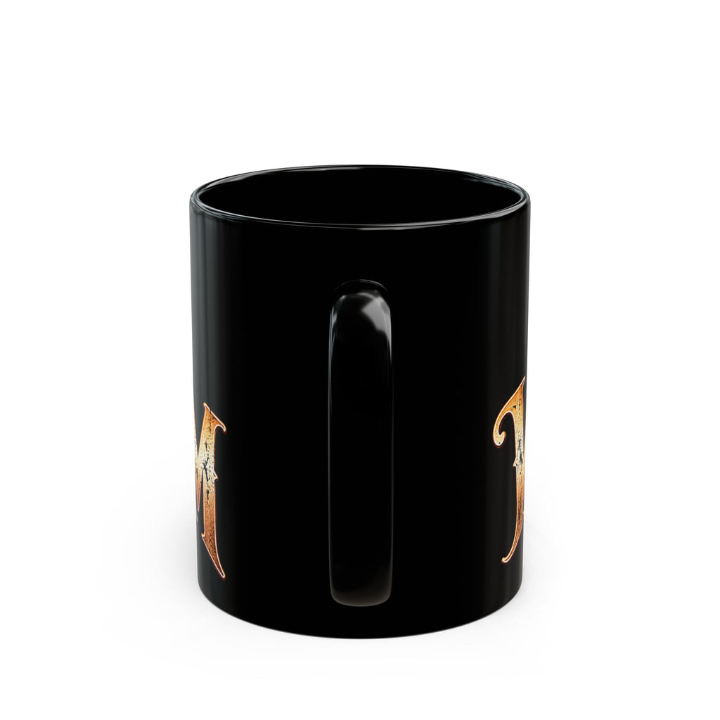 Wild Roam Co. Black Coffee Mug – Rustic Compass Adventure Travel Gift (11oz/15oz)