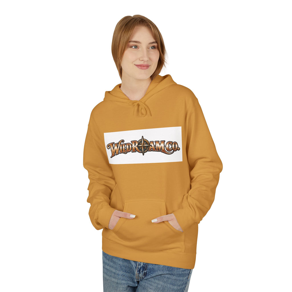 Wild & Free Hoodie — "Wild & Free to Roam" Ducks Graphic Pullover