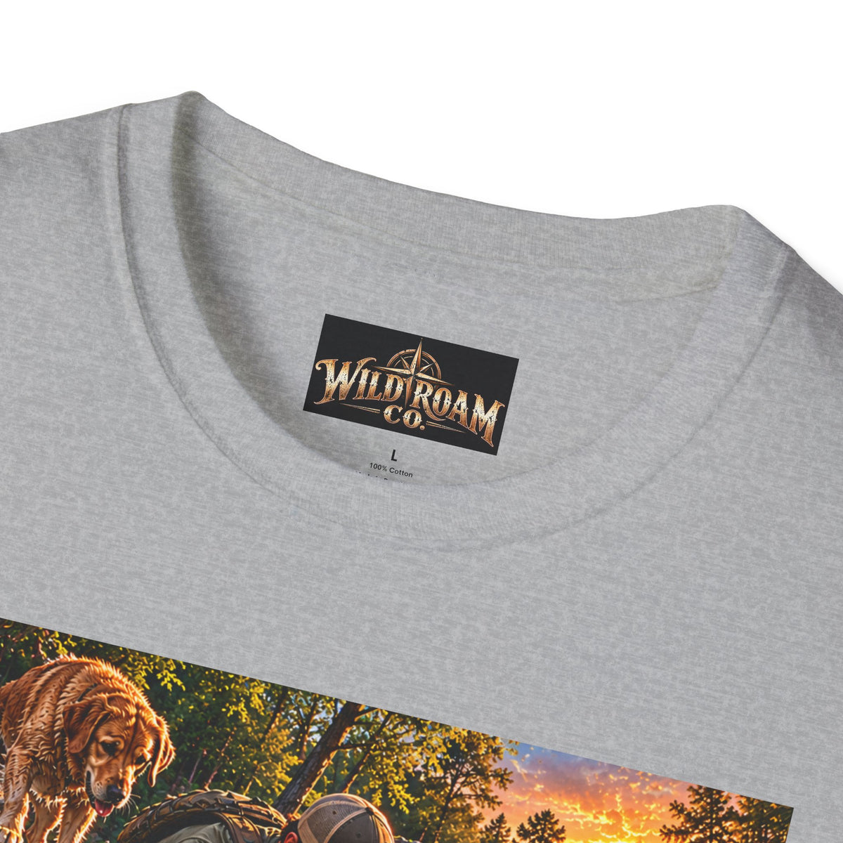 Wild & Free To Roam T-Shirt — Outdoor Fishing Adventure Graphic Tee