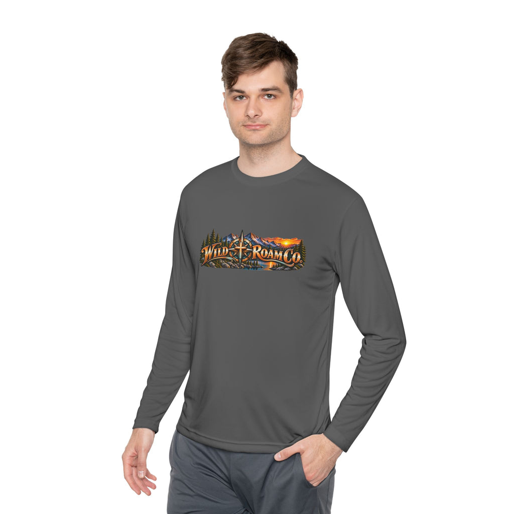 Men's Wild Roam Co. Faith Logo Scene Long Sleeve Tee