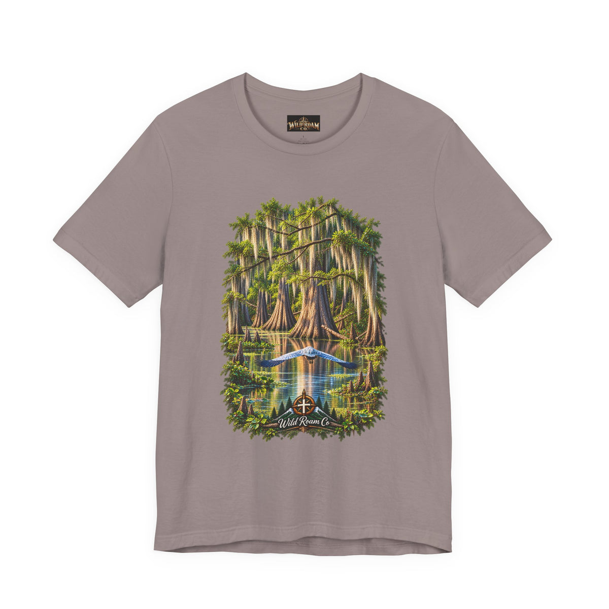 Wild Roam Co Unisex Tee-- Isaiah 40:31 Bayou Bird