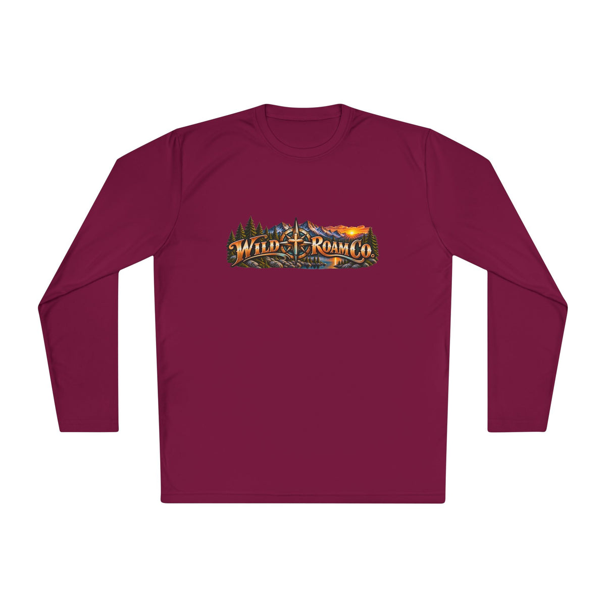 Men's Wild Roam Co. Faith Logo Scene Long Sleeve Tee
