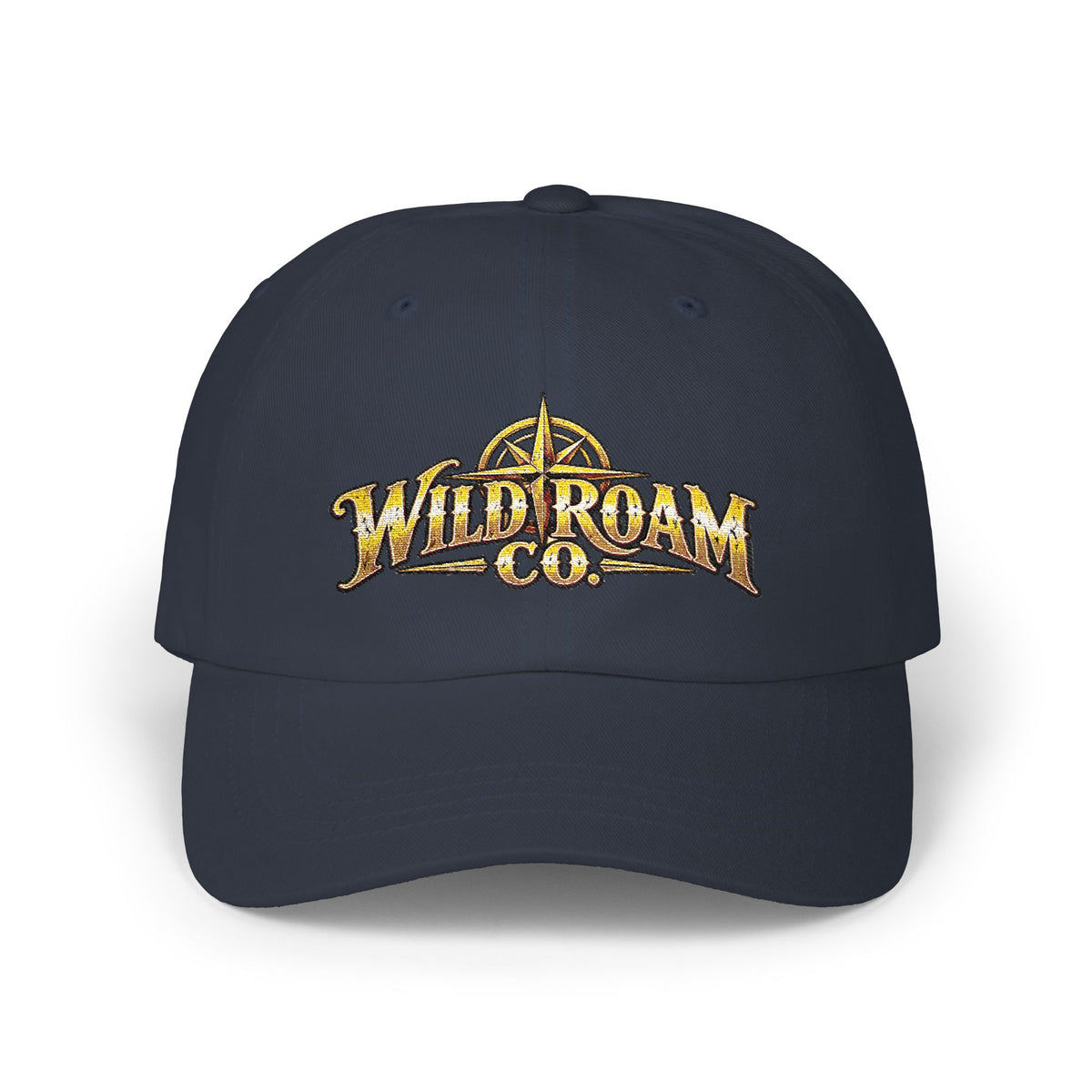 Dad Cap — Wild Roam Co. Embroidered Compass Logo Hat