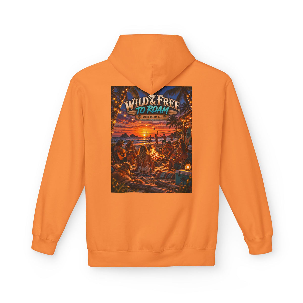 Wild & Free to Roam Hoodie — Sunset Beach Party