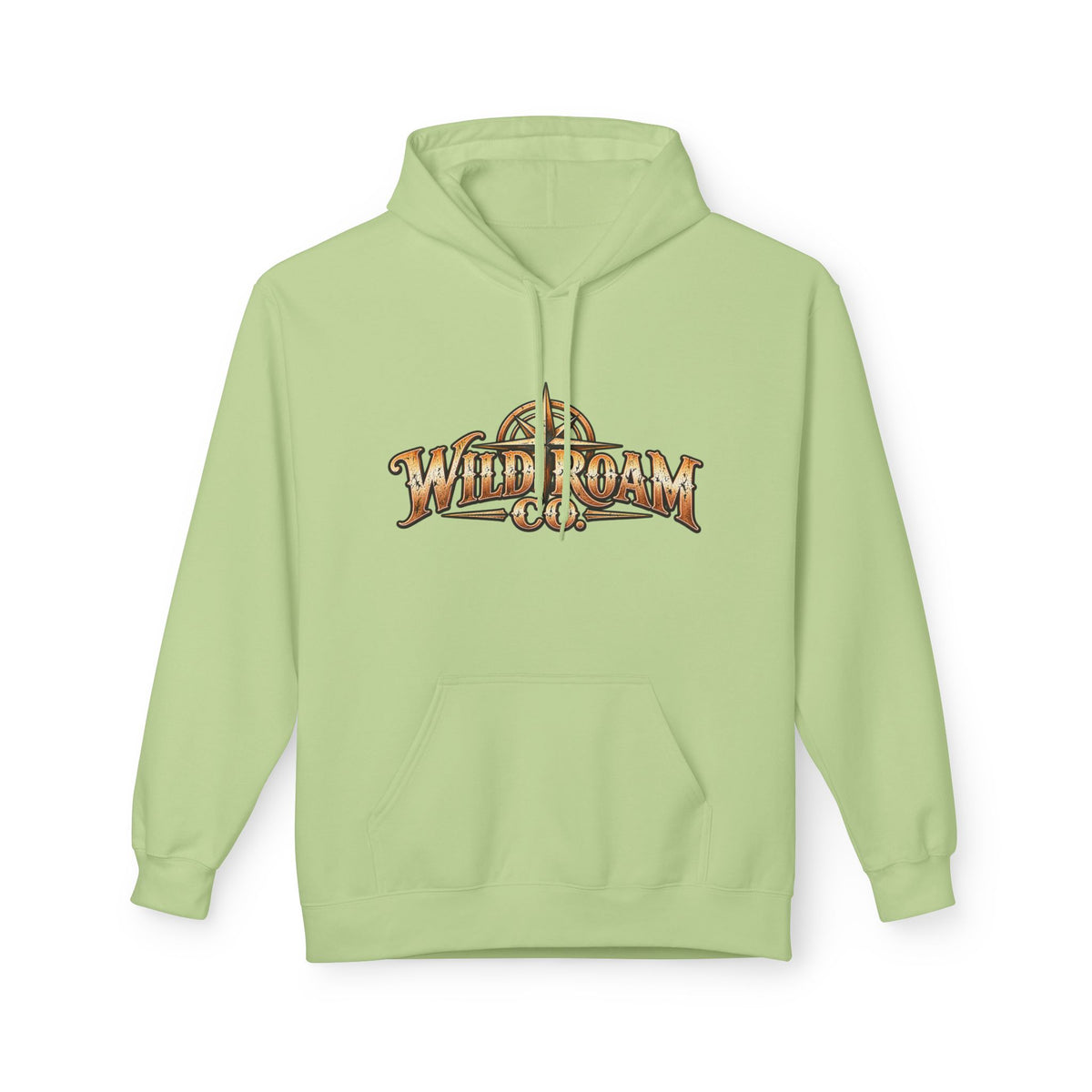 Wild Roam Co Hoodie — "Wild & Free to Roam" Camping Adventure Pullover