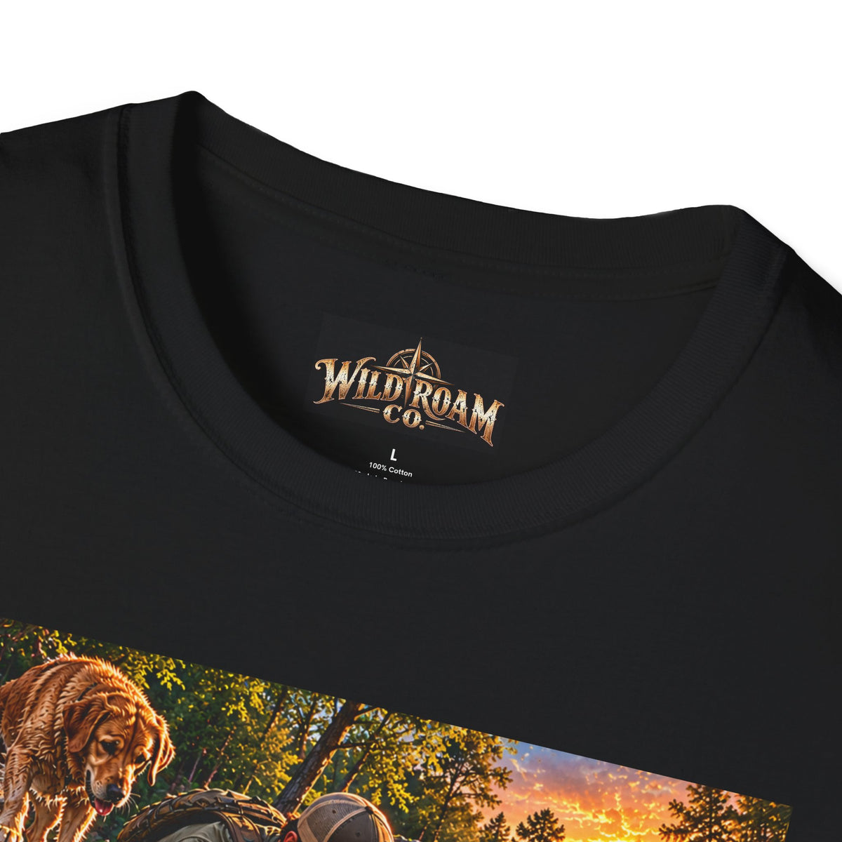 Wild & Free To Roam T-Shirt — Outdoor Fishing Adventure Graphic Tee