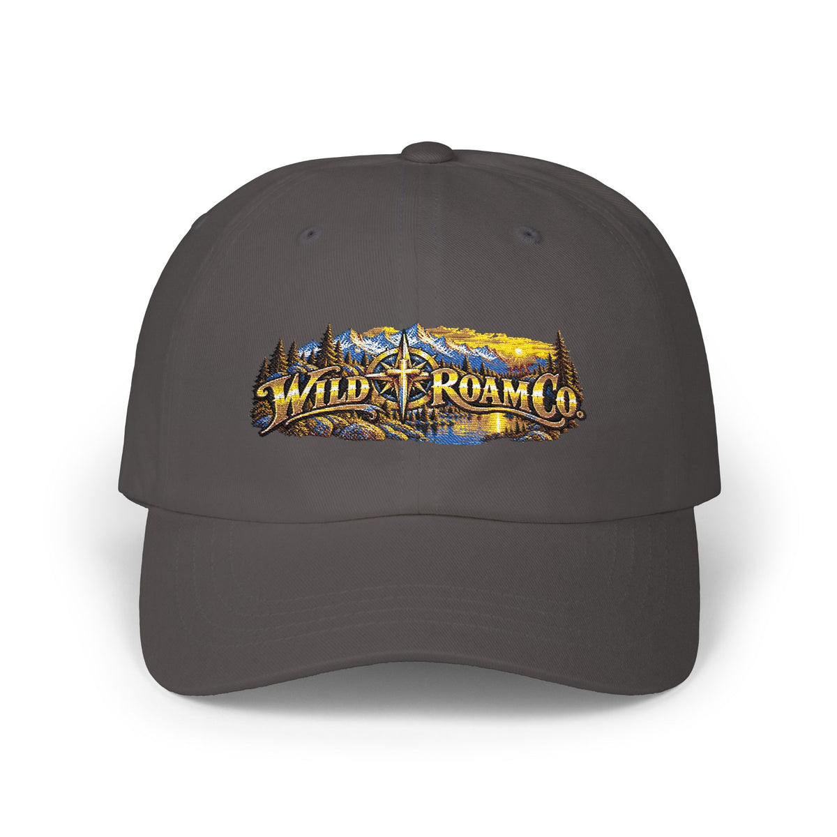 Dad Cap — "Wild Roamer" Mountain Adventure Hat