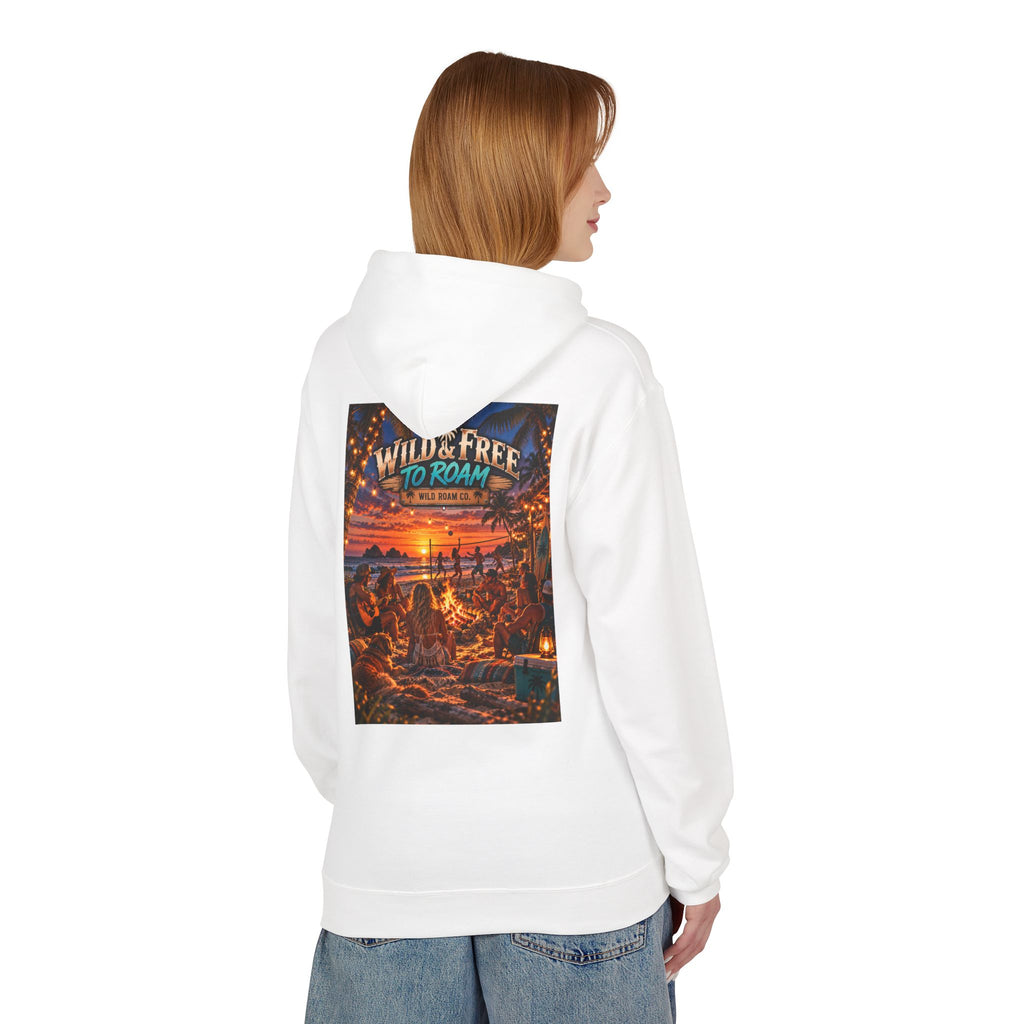 Wild & Free to Roam Hoodie — Sunset Beach Party