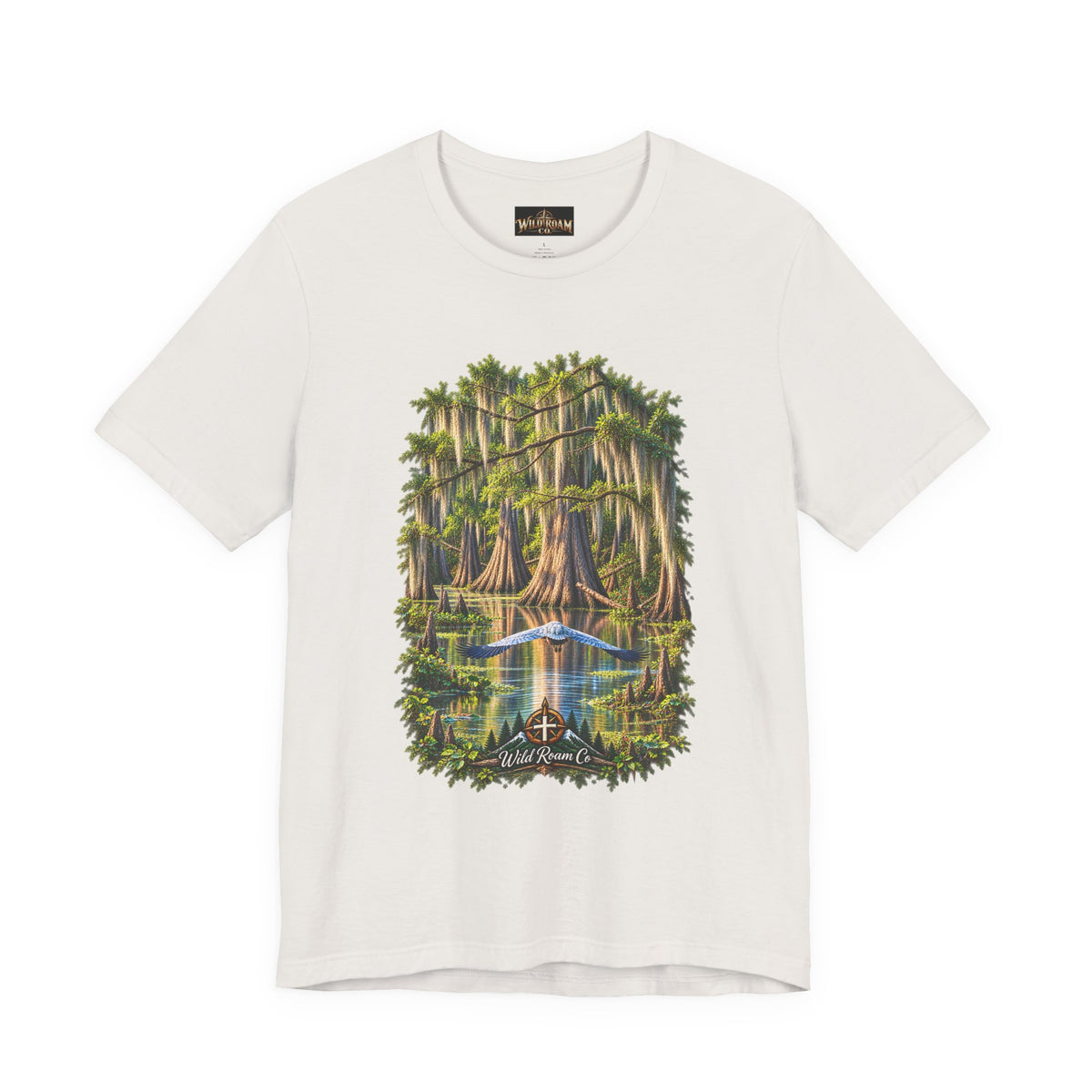 Wild Roam Co Unisex Tee-- Isaiah 40:31 Bayou Bird