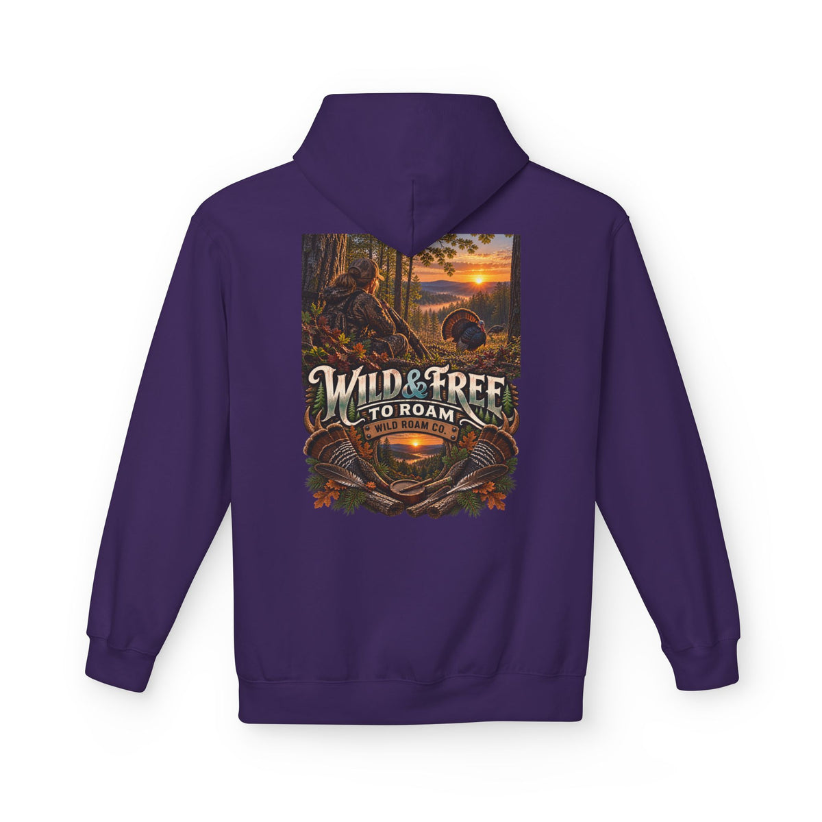 Wild Roam Co- Nature  Turkey Graphic Hoodie